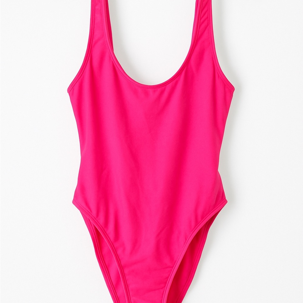 Vibrant Pink Women’s One Piece Swimsuit